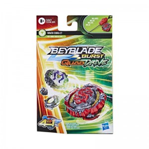 Pião e Lançador Hasbro Beyblade Burst Quad Drive: Wrath Cobra C7